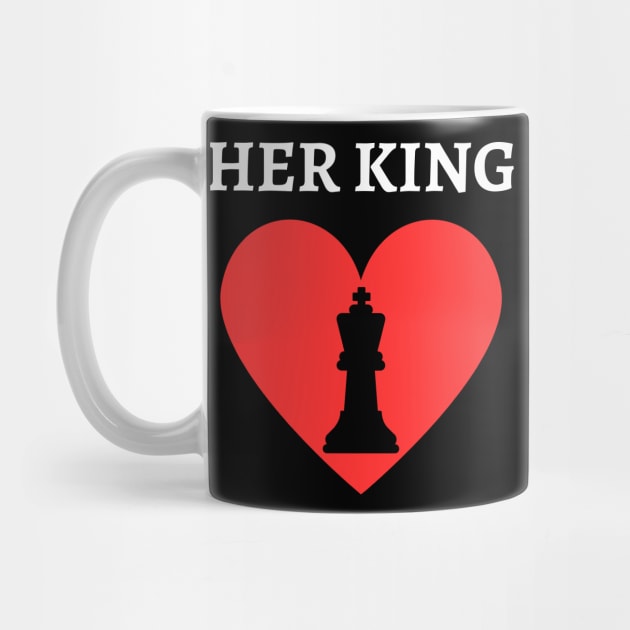 Chess - her king - valentine by William Faria